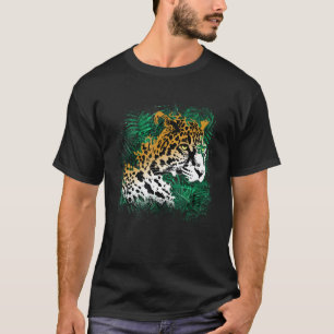 T-shirt Forêt tropicale léopard végétation naturelle anima