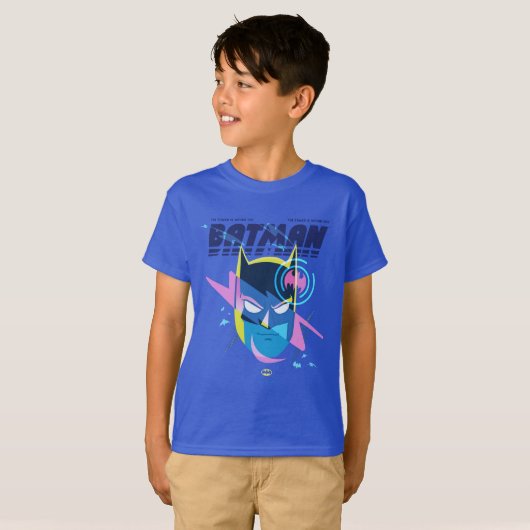 T-shirt Forever Batman Light Up Head Graphic (Devant entier)