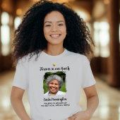 T-shirt Forever in our Hearts Memorial Custom Text Photo 