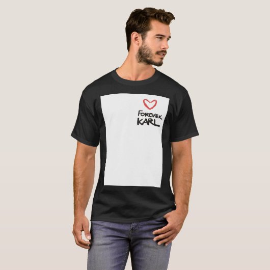 T-shirt Forever Karl - Karl Lagerfeld chemise Classic T-Sh (Devant entier)