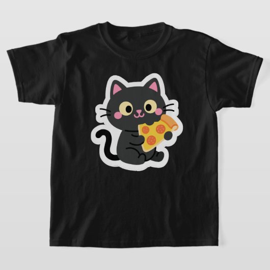 T-shirt Forever Pizza, Forever Love (Poser)