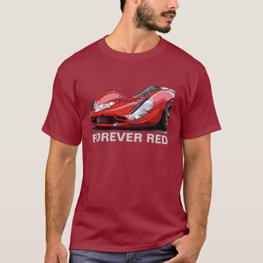 T-SHIRT FOREVER RED (Devant)