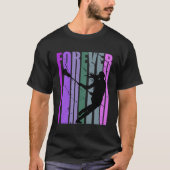 T-shirt Forever Retro Lacrosse Joli Joueur Team Coach Co (Devant)