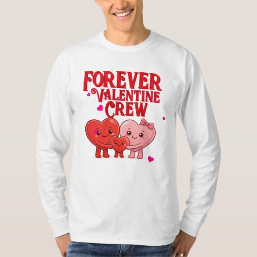 T-shirt Forever Valentine Crew (Devant)