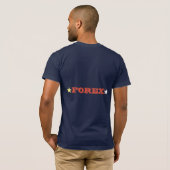 T-shirt Forex rouge citron (Dos entier)