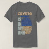 T-shirt Forex Trader Investisseur Crypto argent Cryptomonn (Design devant)