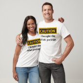 T-shirt Forfait Funny Caution Bought Drink (Unisexe)