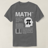 T-shirt Forfait Math Enseignant math (Design devant)