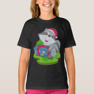 T-shirt Forfait Racoon Christmas