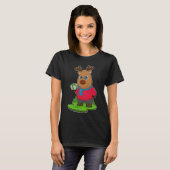 T-shirt Forfait Reindeer Christmas (Devant entier)