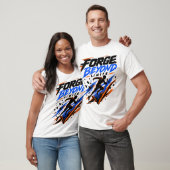 T-shirt Forge Beyond Limits | Graphisme de coureur motivan (Unisexe)