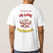 T-shirt Forge d'aviateur d'Apache d'équipe (Dos)