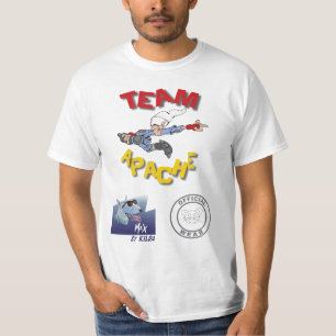 T-shirt Forge d'aviateur d'Apache d'équipe