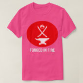 T-shirt Forgé en feu T 3 (Design devant)