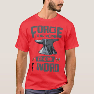 T-shirt Forge Forge F Couteau De Mot Fabriquant Bladesmith
