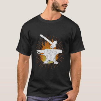 T-shirt Forge Forge Forge Blacksmith Knifemaker