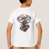 T-shirt Forge ta Courage (Dos)
