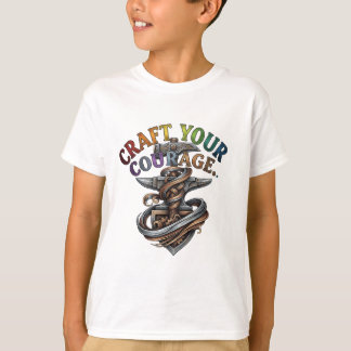 T-shirt Forge ta Courage