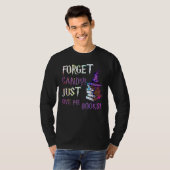 T-shirt Forget Candy Give Me Books  Halloween Books  Nerd (Devant entier)