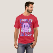T-shirt Forget Me Not Smile Face Alzheimer Awareness Suppo (Devant entier)