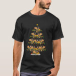 T-shirt Forklift Christmas Tree Lights Funny Santa Forklif<br><div class="desc">Forklifts de Noël Lumières Arbre amusant Père Noël Forklifts Xmas Long Manche</div>