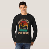 T-shirt Forklift Driver Spirit Animal Forklift Operator (Devant entier)