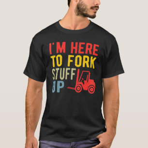 T-shirt Forklift Driver Warehouse Worker Certified Forklif