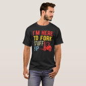 T-shirt Forklift Driver Warehouse Worker Certified Forklif (Devant entier)