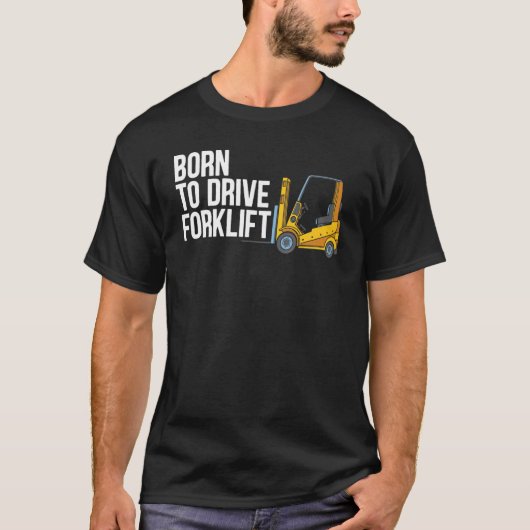 T-shirt Forklift Operator Truck Worker_2 (Devant)