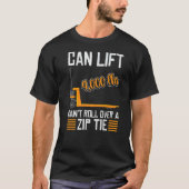 T-shirt forklift user pallet truck cant govover it warehoi (Devant)