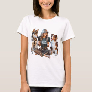 T-shirt ForknWild régime équilibré dans les deux mains T-s