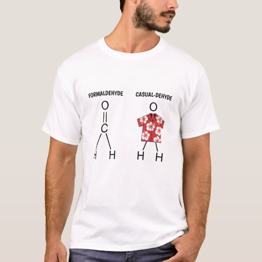T-shirt Formaldéhyde décontracté (Devant)