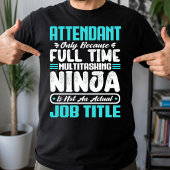 T-shirt Formateur multitâche d'agent Compétence profession