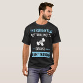 T-shirt Formation au poids introduite (Devant entier)