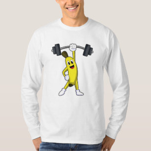 T-shirt Formation Banana at Strength avec Barbell