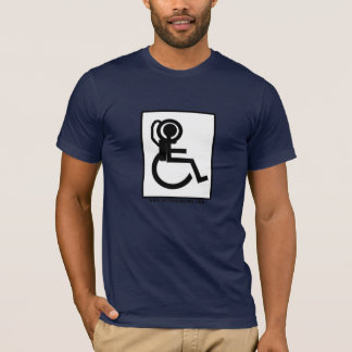 T-shirt Formation d'astronaute de fauteuil roulant