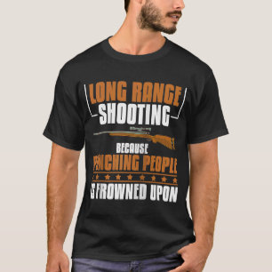 T-shirt Formation de tireur d'arme débutant de tir à longu