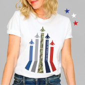 T-shirt Formation de vol de l'armée de l'air