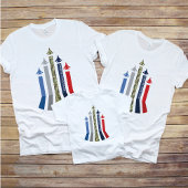 T-shirt Formation de vol de l'armée de l'air