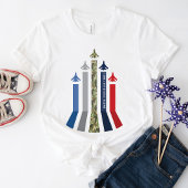 T-shirt Formation de vol de l'armée de l'air