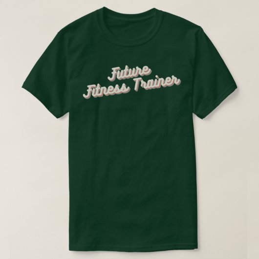 T-shirt Formation future en condition physique (Design devant)