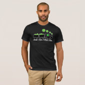 T-shirt Formation Pickball Je Dink Je Peux Bright Green (Devant entier)