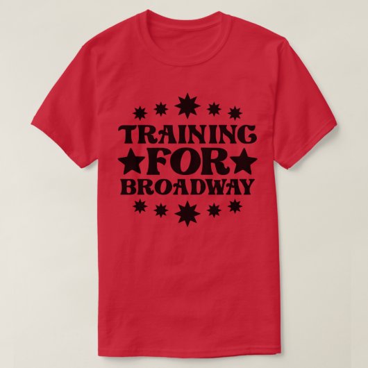 T-shirt Formation Pour Broadway 3 (Design devant)