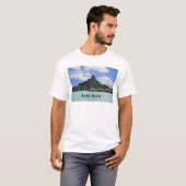 T-shirt Formation rêveuse d'atoll de Bora Bora Tahiti de (Devant entier)