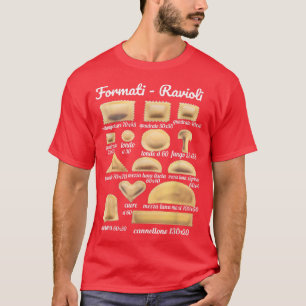 T-shirt Formats Ravioli, Instructions Alimentaires Italien