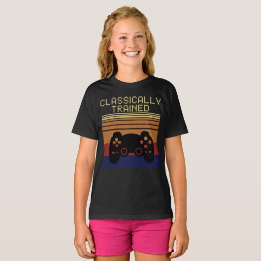 T-SHIRT FORMÉ CLASSIQUEMENT (Devant entier)