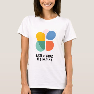 T-shirt Forme colorée Abstraite moderne
