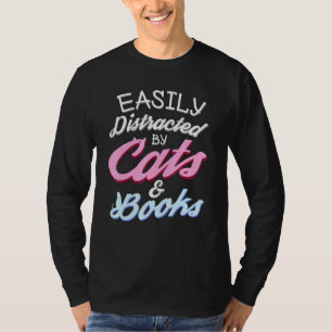 T-shirt Forme de coeur du livre Grand bibliothécaire ver d