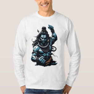 T-shirt Forme de feu du Seigneur Shiva - le destructeur su