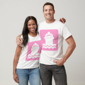 T-shirt Forme de navire - Rose (Unisexe)